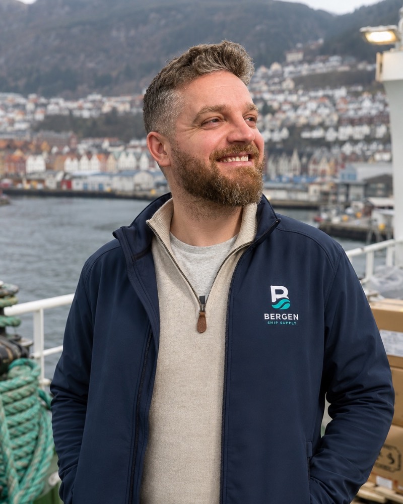 Kristoffer Krossøy, gründer av Bergen Ship Supply AS
